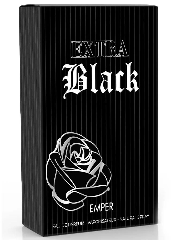 emper Extra Black Eau De Parfum For Men - 85 ML - Image 2
